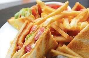 三明治（夹火腿，干酪）